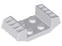 Plate Special 2 x 2 with Grills in Light Bluish Gray