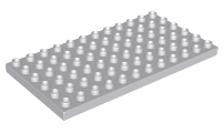 Duplo Plate 6 x 12 in Light Bluish Gray