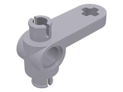 Technic Steering Arm in Light Bluish Gray