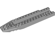 Brick Wedged, Sloped Inverted 16 x 4 x 1 1/3 Cockpit in Light Bluish Gray