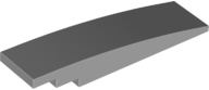 Brick Curved 8 x 2 No Studs in Light Bluish Gray