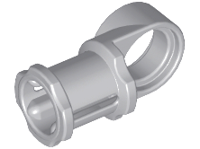 Technic Axle and Pin Connector Toggle Joint Smooth in Light Bluish Gray