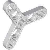Technic Beam Rotor 3 Blade Thin in Light Bluish Gray