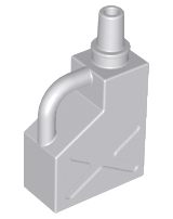 Duplo Fuel Container 1 x 2 x 2 in Light Bluish Gray