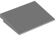 Brick Sloped 10° 6 x 8 in Light Bluish Gray