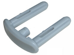 Technic Spike Connector Pin Double 3L in Light Bluish Gray