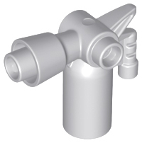 Duplo Fire Extinguisher with Lines on Handle in Light Bluish Gray