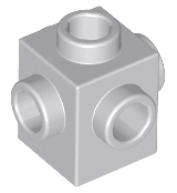 Brick Special 1 x 1 Studs on 4 Sides in Light Bluish Gray