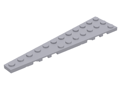 Wedge Plate 12 x 3 Left in Light Bluish Gray