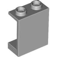 Panel 1 x 2 x 2 [Hollow Studs] in Light Bluish Gray