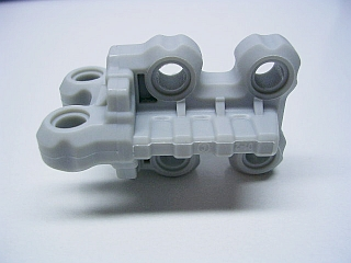 Technic Spike Connector Flexible with Six Holes Perpendicular in Light Bluish Gray