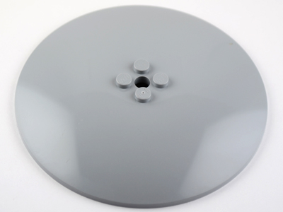 Dish 10 x 10 Inverted (Radar) with Solid Studs in Light Bluish Gray