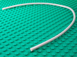 Hose, Pneumatic 4mm D. 40L / 32.0cm in Light Bluish Gray