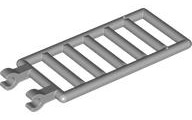 Bar 7 x 3 with Double Clips (Ladder) [Round Clips] in Light Bluish Gray