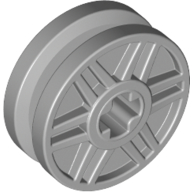 Wheel 18 x 8 with Fake Bolts and Shallow Spokes and Axle Hole in Light Bluish Gray