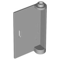Door 1 x 3 x 4 Left - Open Between Top and Bottom Hinge in Light Bluish Gray