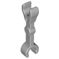 Arm Mechanical Straight (Droid) [2 Clips at 90°] in Light Bluish Gray
