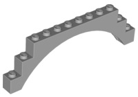 Brick Arch 1 x 12 x 3 in Light Bluish Gray