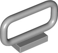 Bar 1 x 4 x 2 in Light Bluish Gray
