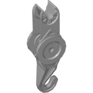 Duplo Toolo Arm with Fake Pulley and Hook in Light Bluish Gray