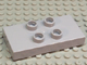 Duplo Plate 2 x 4 x 1/2 with 4 Center Studs [Thick] in Light Bluish Gray