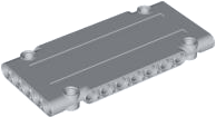 Technic Panel 5 x 11 x 1 in Light Bluish Gray