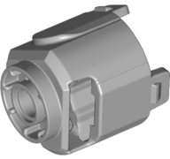 Differential Gear House in Light Bluish Gray