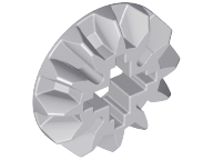 Technic Gear 12 Tooth Bevel in Light Bluish Gray