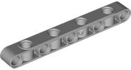 Technic Beam 1 x 9 Thick with Alternating Holes in Light Bluish Gray
