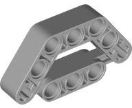 Technic Beam Special 1 x 5 x 3 in Light Bluish Gray