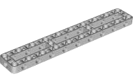 Technic Beam Frame 3 x 19 with 2 Center Cross Beams, 3 Openings Thick in Light Bluish Gray