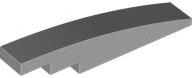 Brick Curved 1 x 6 in Light Bluish Gray
