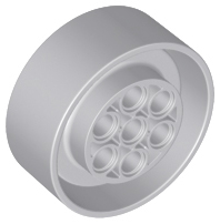 Wheel 41 x 15 in Light Bluish Gray