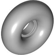 Wheel Wheelchair Balloon, with Pin Hole in Light Bluish Gray