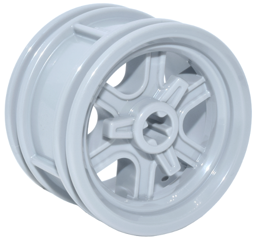 Wheel 30.4 x 20, 6 Spokes in Light Bluish Gray