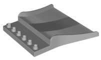 Duplo Ramp / Road 8 x 8 in Light Bluish Gray
