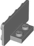 Bracket 1 x 2 - 2 x 4 Inverted in Light Bluish Gray