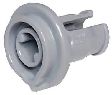 Launcher Trigger, Weapon Rapid Shooter, Ridge Around Axle Hole in Light Bluish Gray