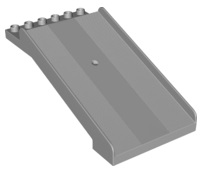 Duplo Ramp / Road 6 x 12 x 8 in Light Bluish Gray