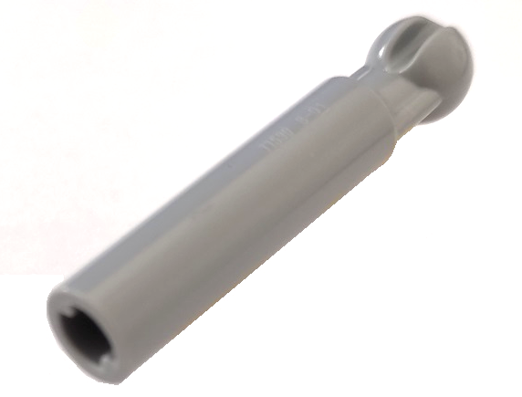 Technic Steering / CV Ball Joint, Cardan Ball with Cross Hole 3L in Light Bluish Gray