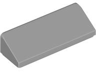 Brick Sloped 30° 1 x 3 x 2/3 in Light Bluish Gray