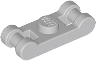 Plate Special 1 x 1 with Handle on 2 Ends in Light Bluish Gray