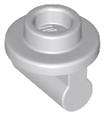 Plate Special Round 1 x 1 with Hollow Stud and Bar on Underside - Long Space in Light Bluish Gray