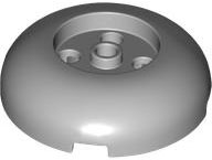 Brick Round 4 x 4 Dome Top with Round 2 x 2 Recessed, 4 Studs in Light Bluish Gray