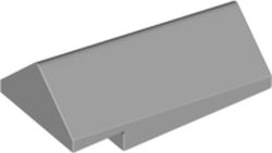 Brick Sloped 45° 2 x 4 x 1 1/3 Double in Light Bluish Gray