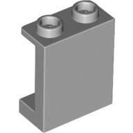 Panel 1 x 2 x 2 [Side Supports / Hollow Studs] in Light Bluish Gray