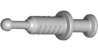 Equipment Medical Syringe in Light Bluish Gray