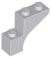 Brick Arch 1 x 3 x 2 in Light Bluish Gray