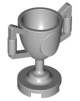 Equipment Trophy Cup [Plain] in Light Bluish Gray