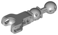Large Figure Skeletal, Limb with Ball Joint on Axle and Ball Socket and Hole in Light Bluish Gray